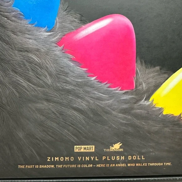 The Monsters 10th Anniversary Series Zimomo Vinyl Plush Doll.New in box. - Picture 11 of 16